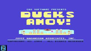 Zimmy in lets play DUCKS AHOY on Commodore 64 [upl. by Alywt]