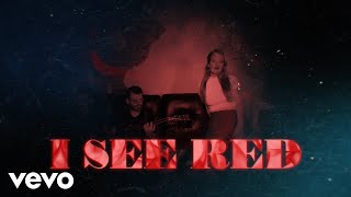 Everybody Loves An Outlaw  I See Red Official Lyric Video [upl. by Siblee]