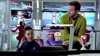 Funny Esurance Star Trek TV Commercial Ad Car Auto Insurance with Comedian Darrin Rose as Captain [upl. by Angelo]