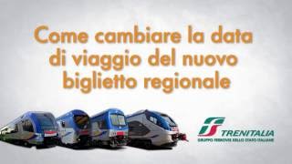 Tutorial CAMBIO nuovo biglietto regionale [upl. by Feerahs]