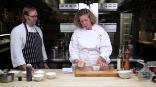 Cooking Foie Gras with Chef Wylie Dufresne and Ariane Daguin [upl. by Mayes]