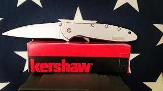 Kershaw LEEK unboxing and first impressions [upl. by Gale]