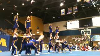 MOREHEAD STATE UNIVERSITY CHEER COED 2012 [upl. by Coucher282]