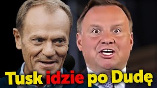 Tusk idzie po Dudę Premier Tusk przyjął wyzwanie Dudy Czy prezydent jest gotowy na nowe wybory [upl. by Avilla]