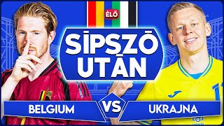 Belgium  Ukrajna REAKCIÓ  Sípszó után  Unibet [upl. by Adnelg970]