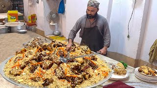 KABULI PULAO RECIPE  Qissa Khwani Peshawar  How To Make Kabuli Pulao  Peshawar Food Street [upl. by Erbes89]