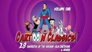 Cartoon Classics  28 Favorites of The Golden Era Cartoons  Volume 1 [upl. by Yelrahs137]