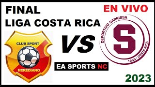 🔴Herediano vs Deportivo Saprissa en vivo  Final  Liga Apertura Costa Rica [upl. by Shiff]