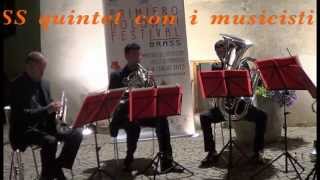 Movie Brass Quintet From Medley of Ennio Morricone [upl. by Wivinah159]