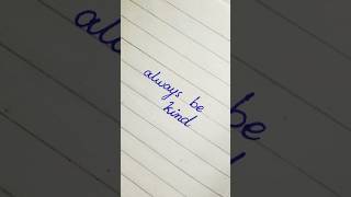 How to practice cursive handwriting  inspirational quotes shorts handwriting quotes [upl. by Uziel552]