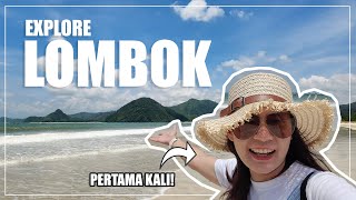 PERTAMA KALI KE LOMBOK EXPLORE KEMANA AJA  4 DAY 3 NIGHT  LOMBOK VLOG [upl. by Hiltan]