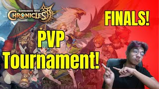 PVP Tournament  FINALS  Summoners War Chronicles [upl. by Alley]