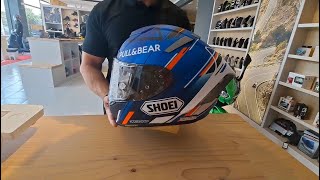 UNBOXING Casco Shoei XSpirit 3 AM73 TC2 [upl. by Tobey]