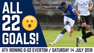 ALL 22 GOALS  ATV IRDNING 022 EVERTON MARCO SILVA’S FIRST GAME [upl. by Clim]