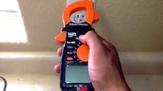 How to use a Klein Tools Multimeter SIMPLE [upl. by Burkhard]