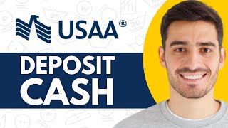 How to Deposit Cash Into USAA Account  Step by Step [upl. by Nowujalo]