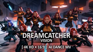 Dreamcatcher  VISION AI Remix Dance MV  Military Simulation Concept  드림캐쳐 [upl. by Snapp524]