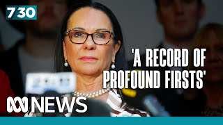 Linda Burney reflects on her career after announcing retirement  730 [upl. by Ardua931]