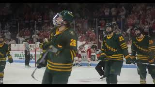 Macklin Celebrini  Boston University vs University of Vermont 2024 [upl. by Fleischer]