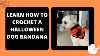 Halloween Dog Bandana [upl. by Yeldar]