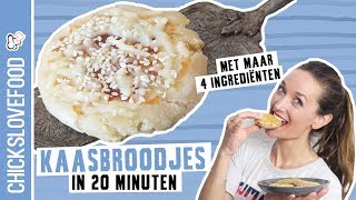 KAASBROODJES UIT DE PAN  CHICKSLOVEFOOD [upl. by Jamaal]