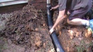 Tips Downspout Drain Professional Install [upl. by Atekan467]