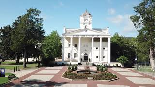 Limestone University Front Campus Drone Video [upl. by Htrahddis833]