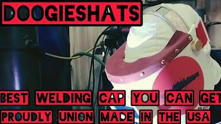 who makes the best welding cap doogieshats do doogieshats welding cap review [upl. by Idnahs120]