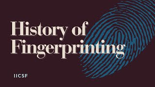 History of Fingerprinting [upl. by Studdard73]