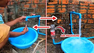 Easy DIY Fixing Water Pump With PVC Pips for Increase Water Pressure [upl. by Anis]