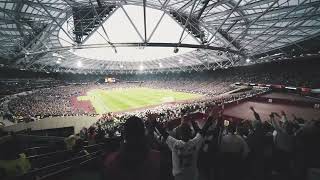 Frankfurt Fans Take over Westham United Stadium West Ham United vs Eintracht Frankfurt [upl. by Bianca]