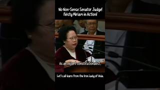 WALKING LIBRARY Umaapaw na katalinuhan ni senator miriam ❤️trending viralvideo fyp [upl. by Ettena388]