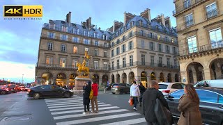 Paris France 🇫🇷 Rue de Rivoli Walking Tour January 2024 4K HDR [upl. by Adamson]