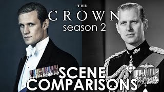 The Crown 2017 season 2  scene comparisons [upl. by Gintz]