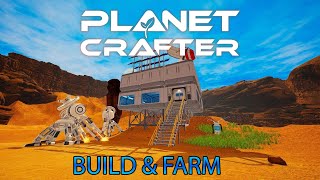 PLANET CRAFTER  live Build amp Farm [upl. by Faria]