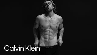 Aaron TaylorJohnson in Calvins or nothing  Calvin Klein Spring 2023 [upl. by Frans]