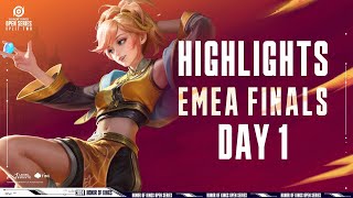 Open Series Split 2 EMEA Finals Day 1  Highlights  Honor of Kings [upl. by Gally999]