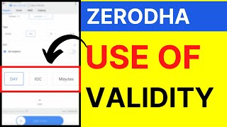 What is Day IOC amp Min in Zerodha  Zerodha Kite Tutorial 2023 [upl. by Leler]