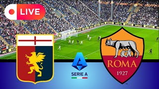 🔴LIVE GENOA VS AS ROMA  Italian Serie A 202425  eFootball PES 21 Gameplay [upl. by Nataniel]