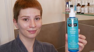 How To Use the Neutrogena Hydro Boost Water Gel Cleanser  Full Demonstration [upl. by Lokim]