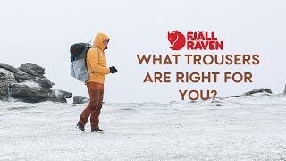 The toughest trousers we sell  A look at our Fjallraven trouser range [upl. by Leirvag]