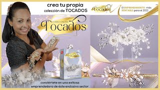 💎TOCADOS para el cabello  Cómo hacer TOCADOS de Novia Elegantes CURSO DE TOCADOS Hotmart [upl. by Oakes395]