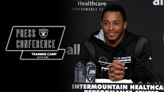 Johnathan Abram Andrew Billings and Ameer Abdullah Presser  73122  Raiders  NFL [upl. by Viridis357]