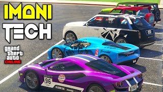 Top 10 BEST Imani Tech Cars in GTA 5 Online Updated [upl. by Naitsabas340]