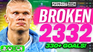 GAMEBREAKING FM24 Tactic 330 Goals57 Goals  Best FM24 Tactics [upl. by Jesus]