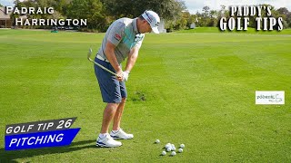 HOW TO MASTER PITCH SHOTS 50100 Yards  Paddys Golf Top 26  Padraig Harrington [upl. by Whitby]