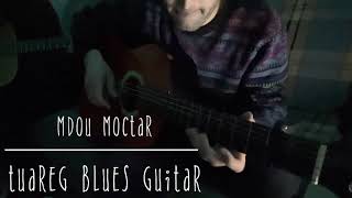 Tuareg Blues Guitar  Mdou Moctar Style [upl. by Moffit828]