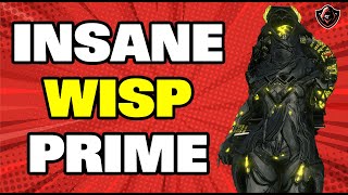 Warframe Insane Wisp Prime Build  Whisperers Of The Walls Update [upl. by Millie]