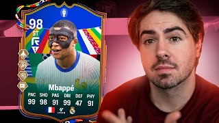 MBAPPE DE MASCARA 98 CONSEGUI ELE DE PRIMEIRA FUT DRAFT FC 24 [upl. by Wind]