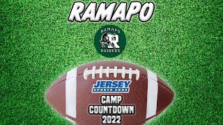 Ramapo 2022 Football Preview  JSZ Camp Countdown Series [upl. by Manara162]